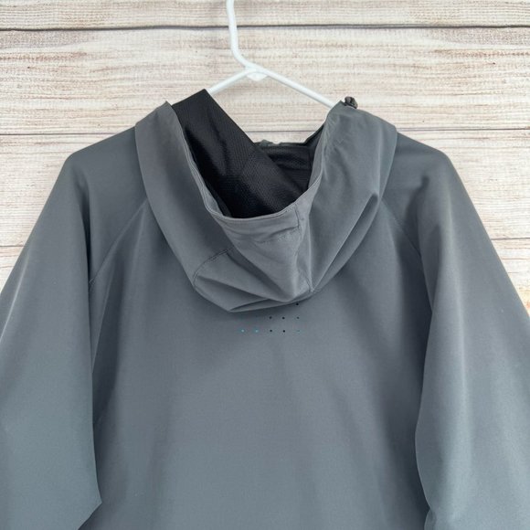 Troy Lee Designs Water Resistant Full Zip Hooded Jacket Men's Size 2XL Gray - Picture 4 of 16